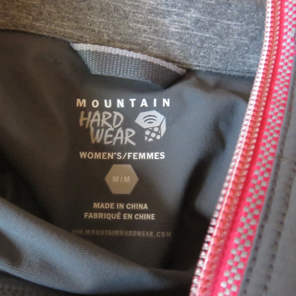 Mountain Hardware Gray Zipfront Workout Jacket New - image 6
